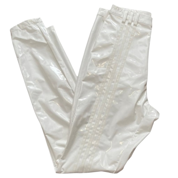 Adidas Originals x IVY PARK Beyoncé collaboration white latex pants NWT Small - Picture 8 of 16
